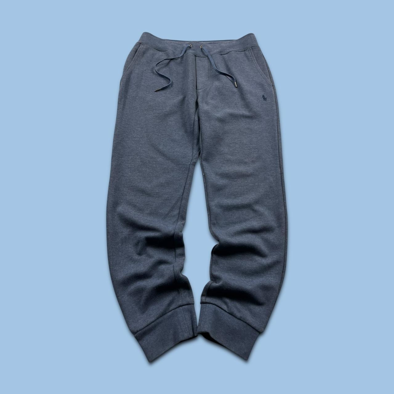 VINTAGE POLO RALPH LAUREN COTTON SWEATPANTS BLUE