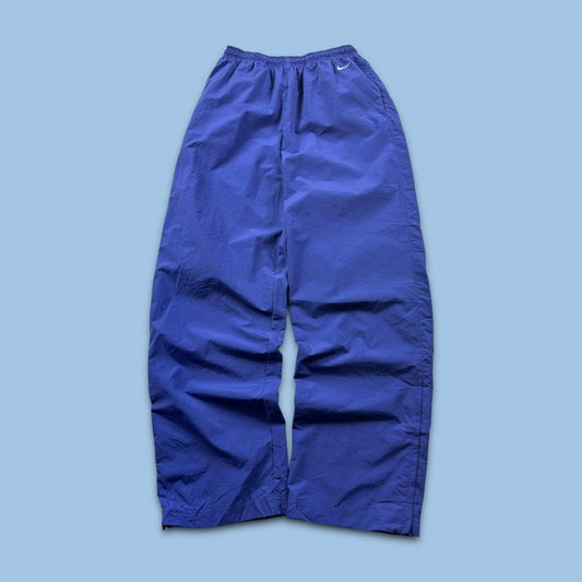 VINTAGE Y2K NIKE BAGGY TRACKSUIT BOTTOMS PURPLE