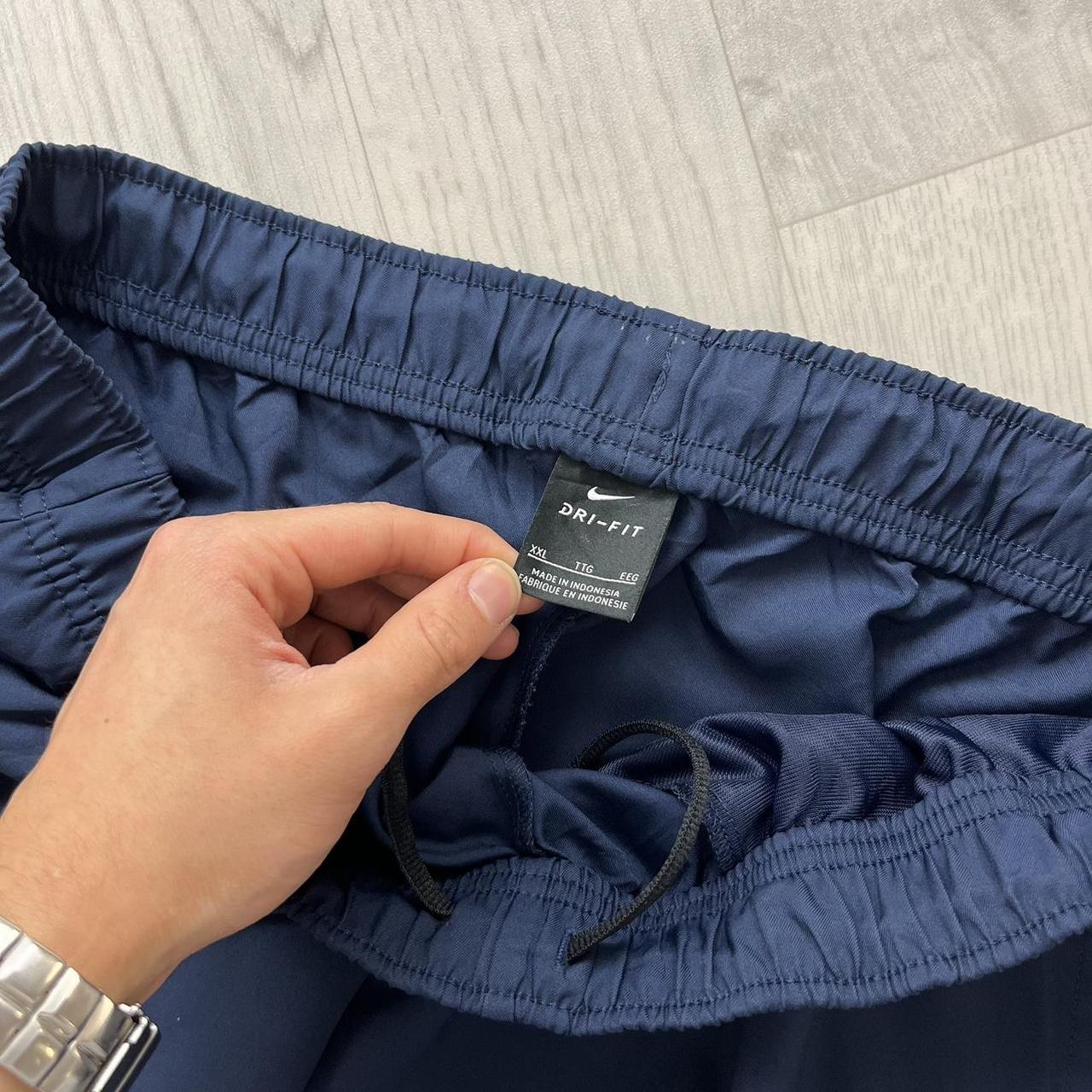 VINTAGE Y2K NIKE BAGGY TRACKSUIT BOTTOMS NAVY