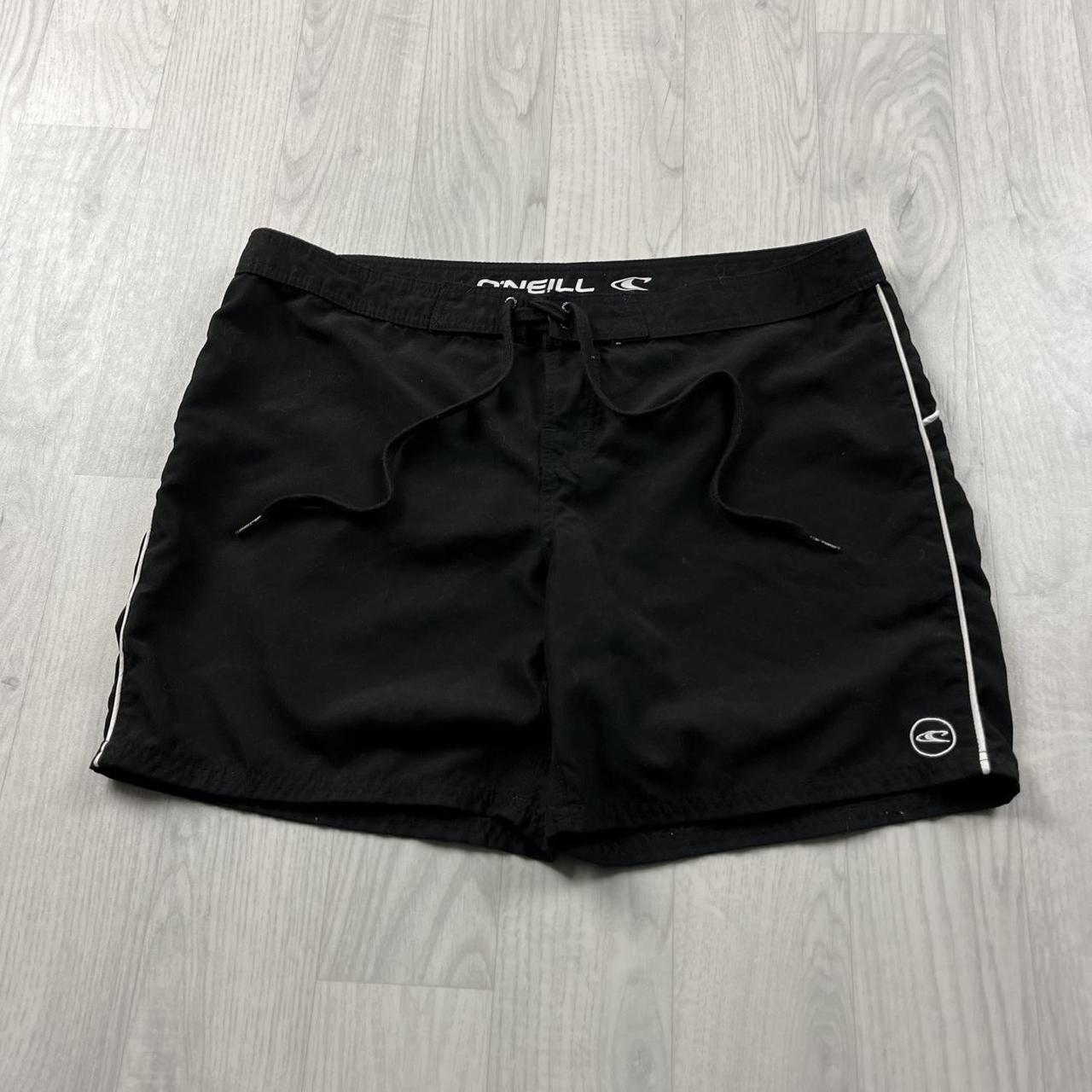 VINTAGE Y2K O’NEILL BAGGY LOOSE BOARD SURF SHORT SHORTS BLACK