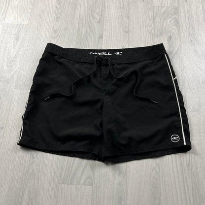 VINTAGE Y2K O’NEILL BAGGY LOOSE BOARD SURF SHORT SHORTS BLACK