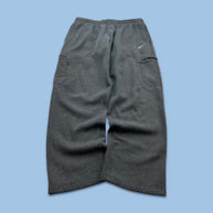 VINTAGE Y2K NIKE BAGGY COTTON SWEATPANTS CHARCOAL GREY