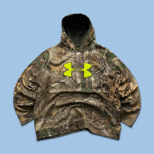VINTAGE UNDER ARMOUR REALTREE HOODIE CAMO