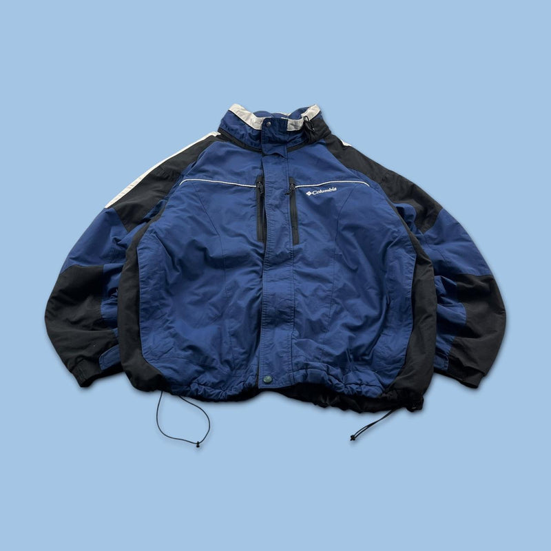 VINTAGE Y2K COLUMBIA TECHNICAL SKI JACKET BLUE