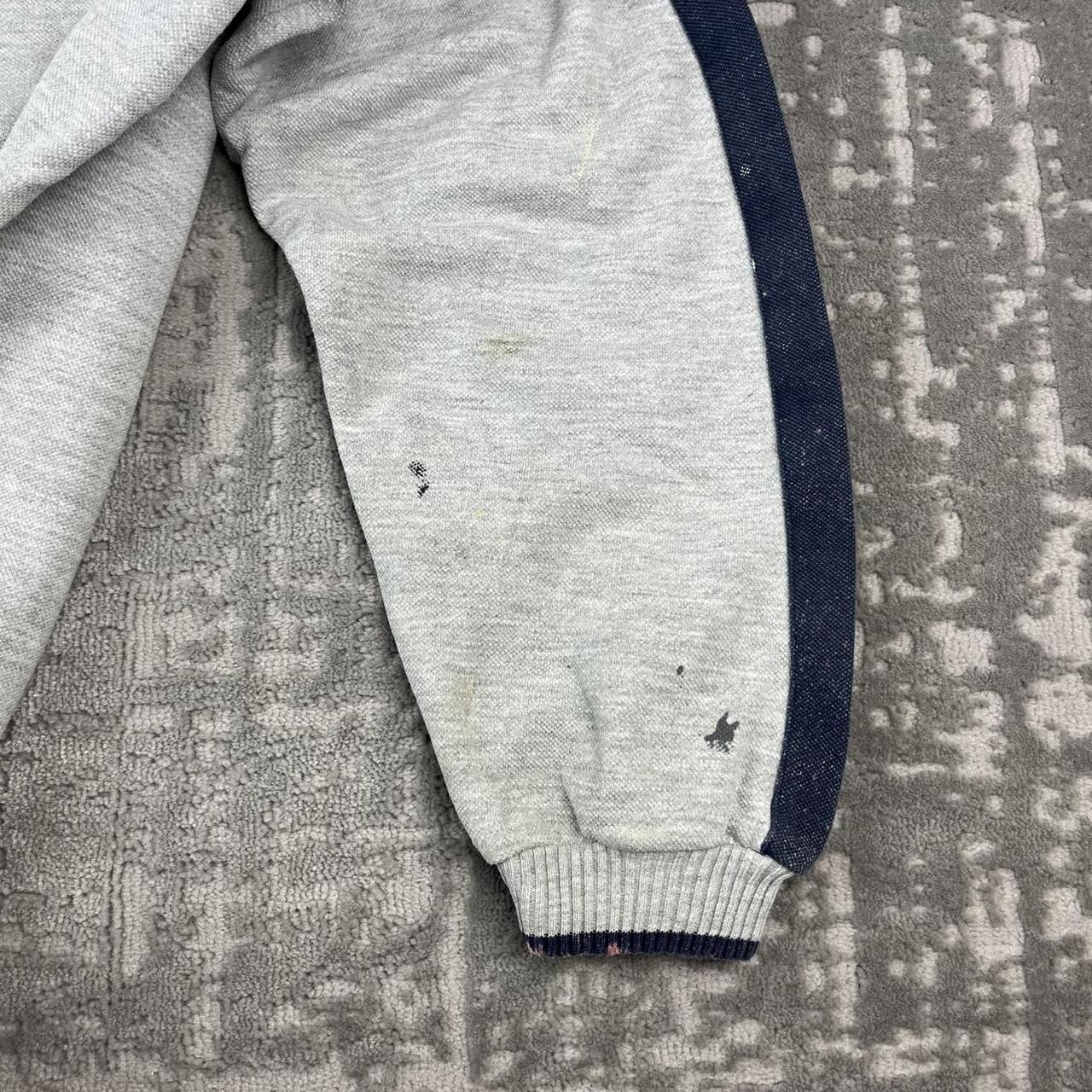 VINTAGE Y2K NIKE QUARTER ZIP SWEATSHIRT GREY