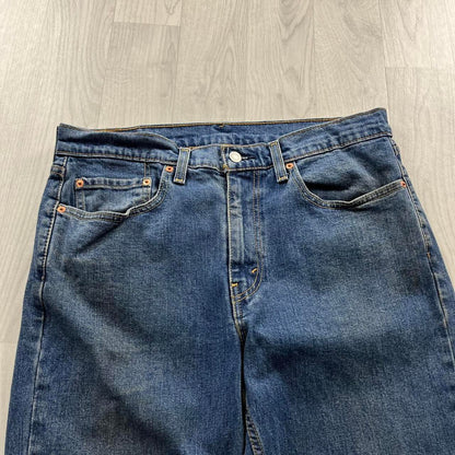 VINTAGE LEVIS 514 RED TABS STRAIGHT LEG JEANS BLUE