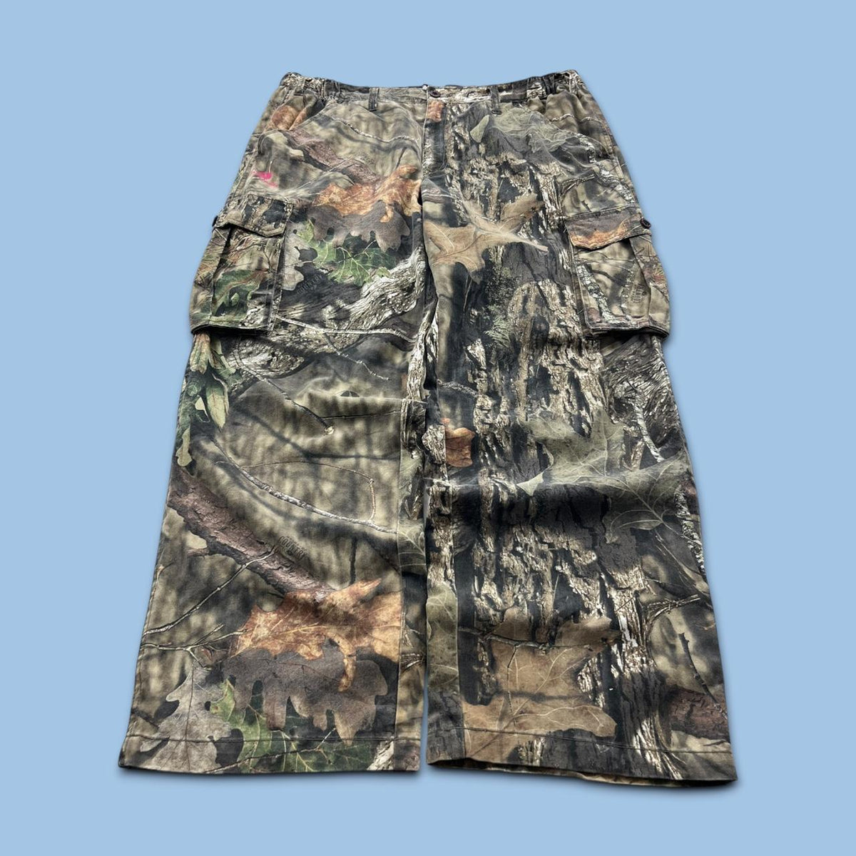 VINTAGE MOSSY OAK BAGGY CAMO CARGO PANTS