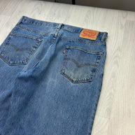 VINTAGE 00s LEVIS 550 BAGGY JEANS BLUE