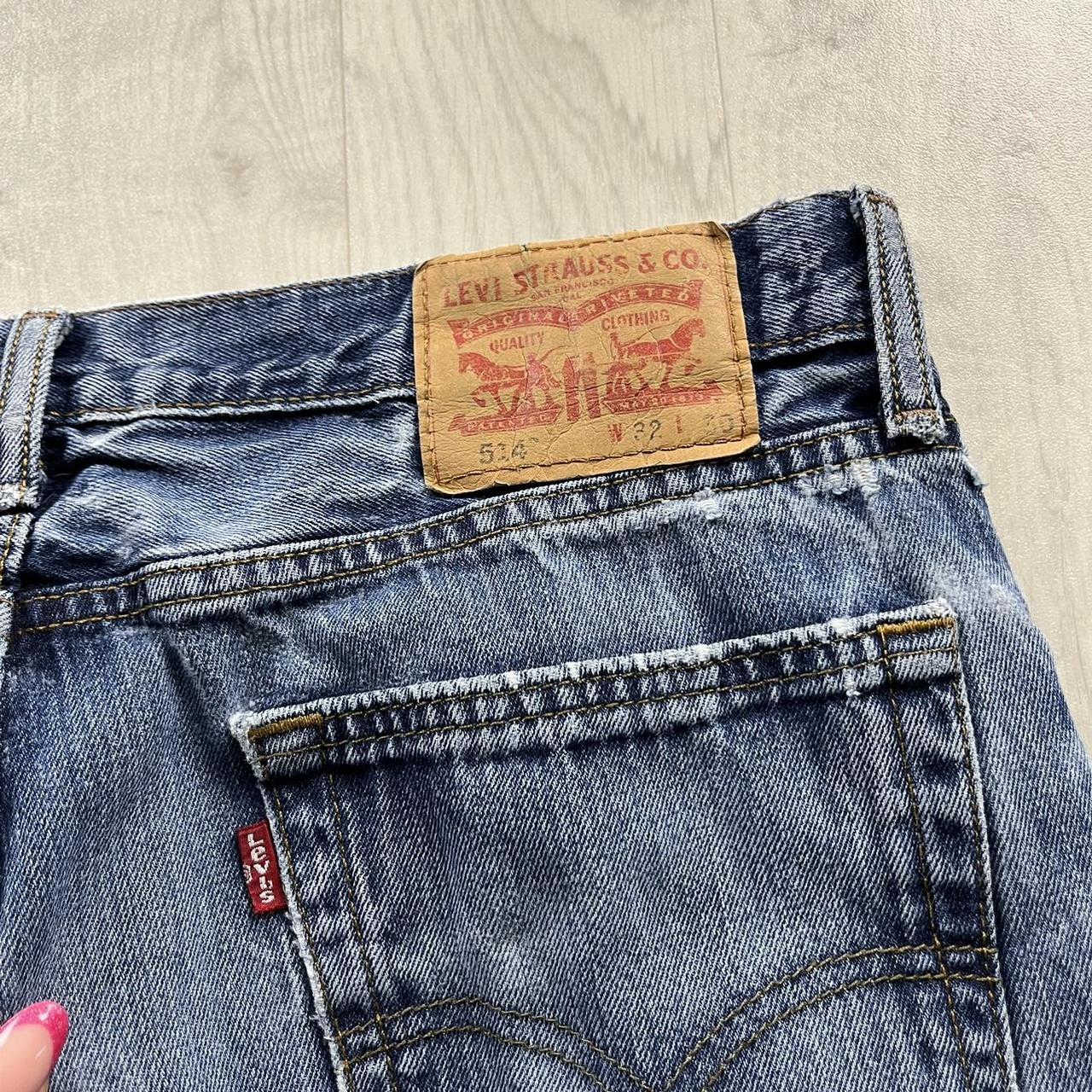 VINTAGE LEVIS RED TABS STRAIGHT LEG JEANS BLUE