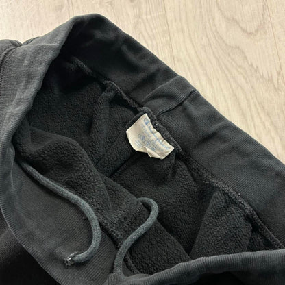 VINTAGE 00s CHAMPION CUFFED SWEATPANTS BLACK