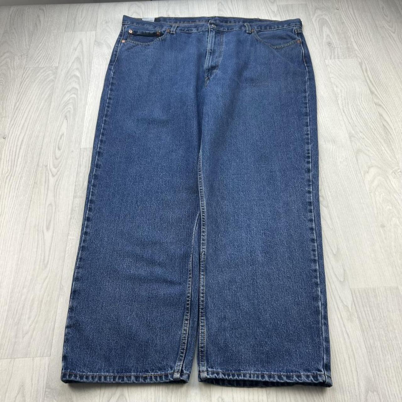 VINTAGE 00s LEVIS 550 SUPER BAGGY JEANS BLUE