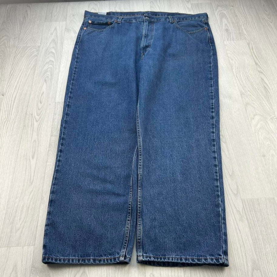 VINTAGE 00s LEVIS 550 SUPER BAGGY JEANS BLUE