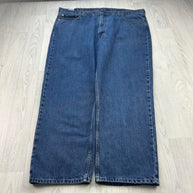 VINTAGE 00s LEVIS 550 SUPER BAGGY JEANS BLUE