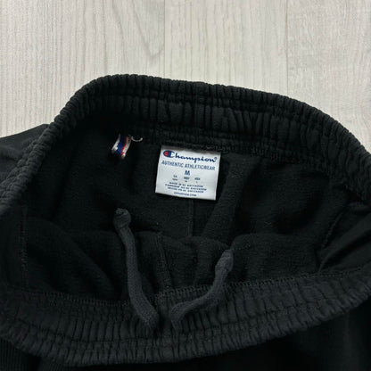 VINTAGE 00s CHAMPION COTTON SWEATPANTS BLACK