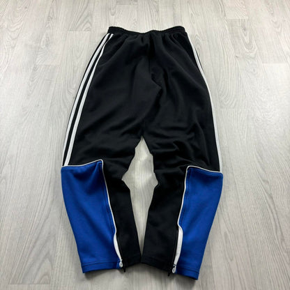 VINTAGE Y2K ADIDAS STRAIGHT LEG BAGGY TRACKSUIT BOTTOMS BLACK