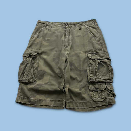 VINTAGE Y2K BAGGY LOOSE CAMO SHORTS