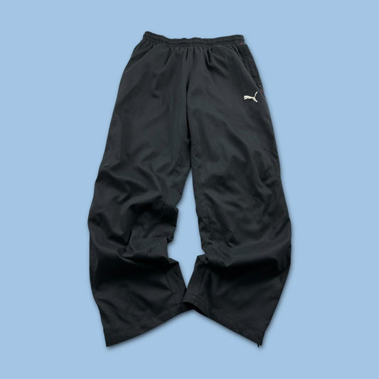 VINTAGE Y2K PUMA BAGGY TRACKSUIT BOTTOMS BLACK