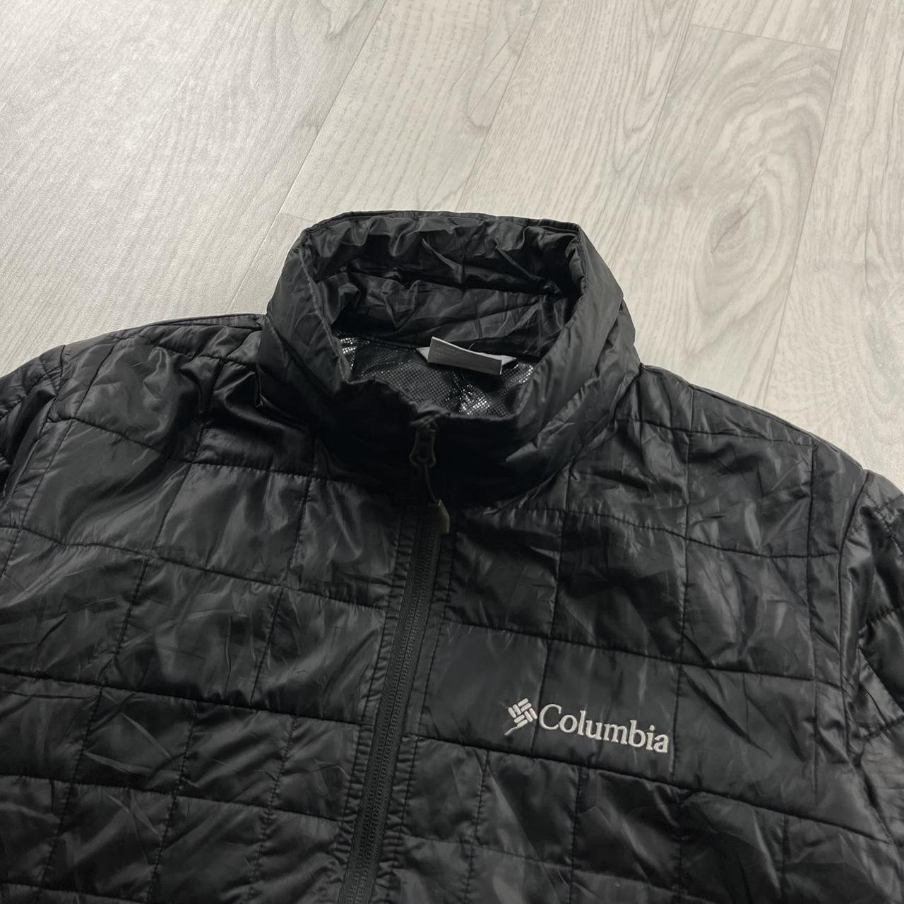 VINTAGE 00s COLUMBIA TECHNICAL PADDED JACKET BLACK