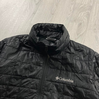 VINTAGE 00s COLUMBIA TECHNICAL PADDED JACKET BLACK