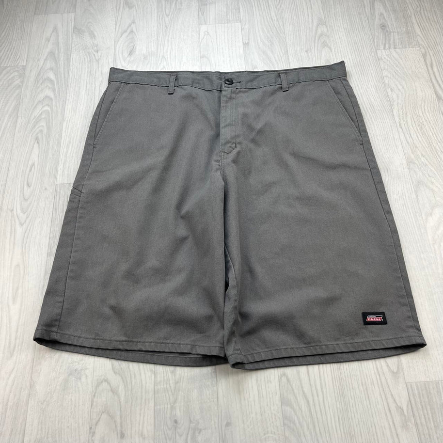 VINTAGE Y2K DICKIES BAGGY SKATER SHORTS GREY