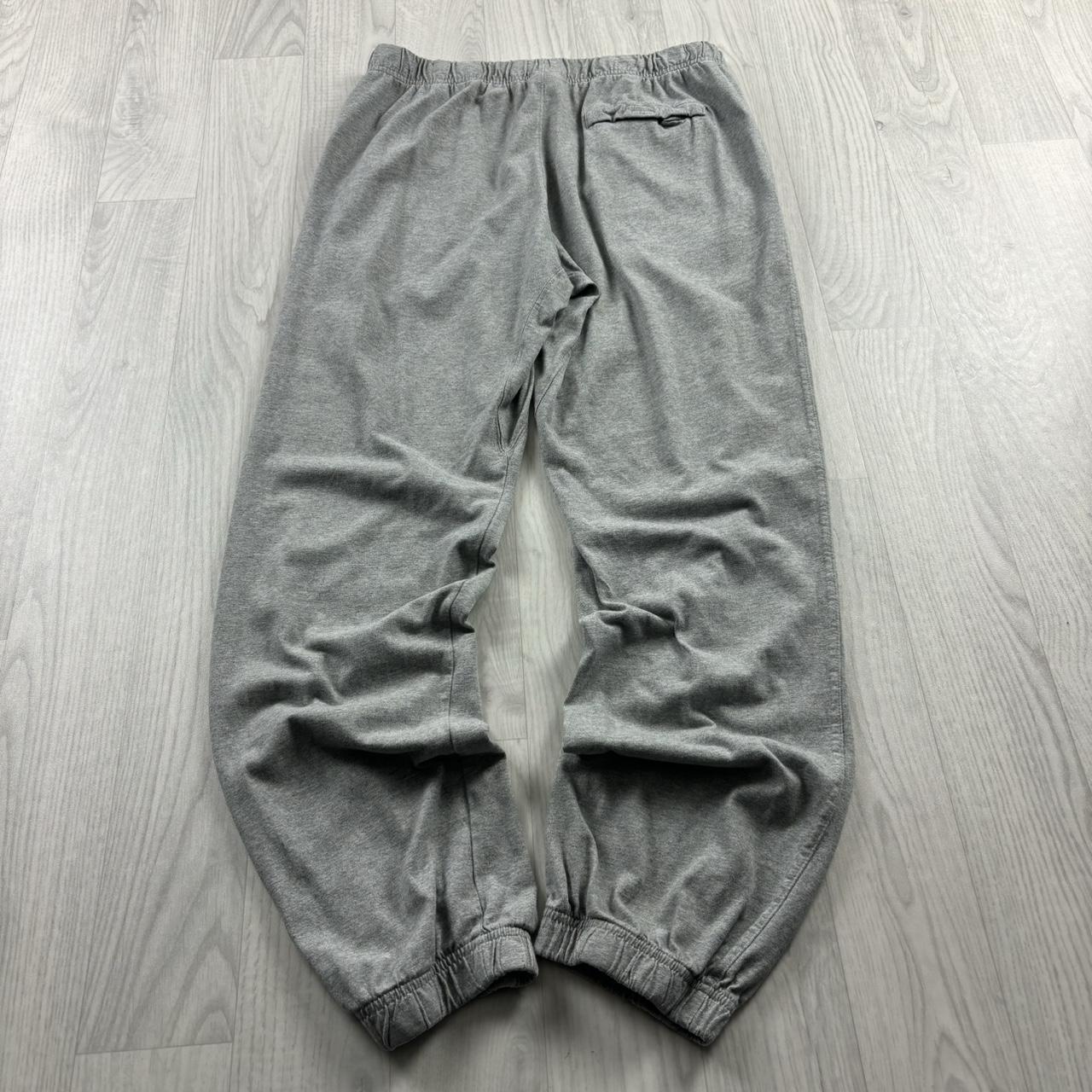 VINTAGE Y2K NIKE BAGGY COTTON SWEATPANTS GREY