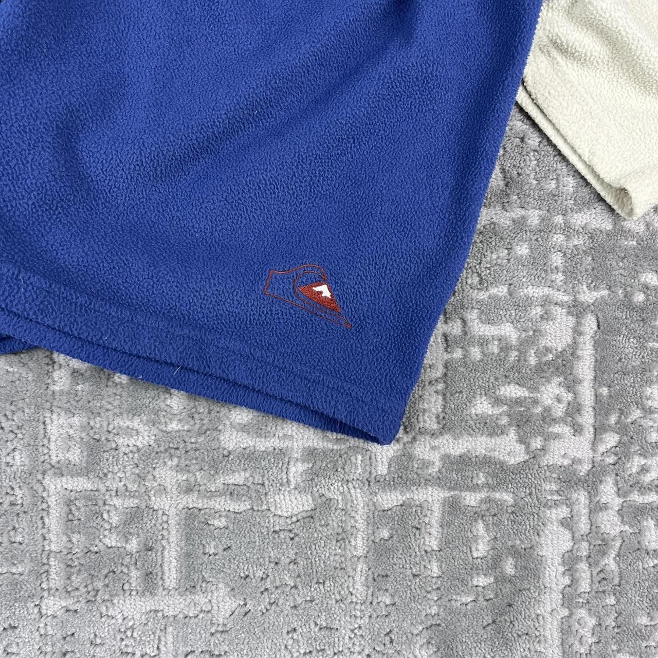 VINTAGE Y2K QUIKSILVER BOXY FLEECE SURF SWEATSHIRT NAVY