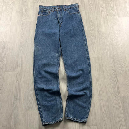 VINTAGE LEVIS RED TABS STRAIGHT TAPERED JEANS BLUE
