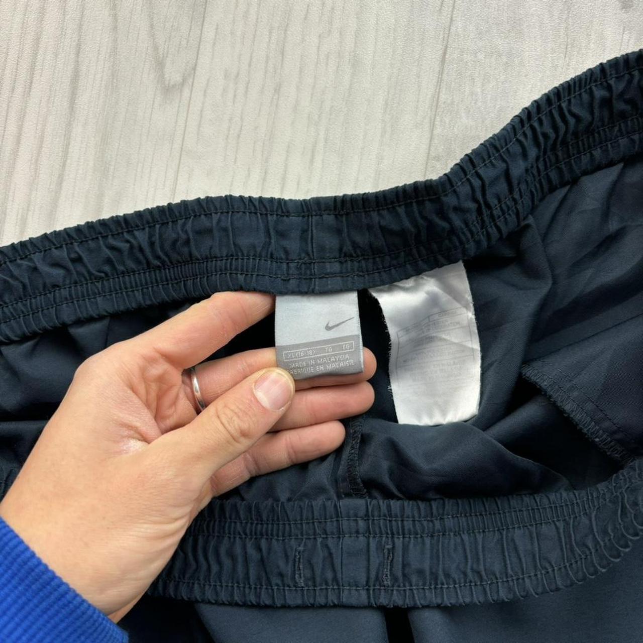 VINTAGE Y2K NIKE BAGGY TRACKSUIT BOTTOMS NAVY