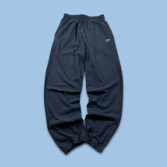 VINTAGE 00s CHAMPION BAGGY LIGHTWEIGHT SWEATPANTS NAVY