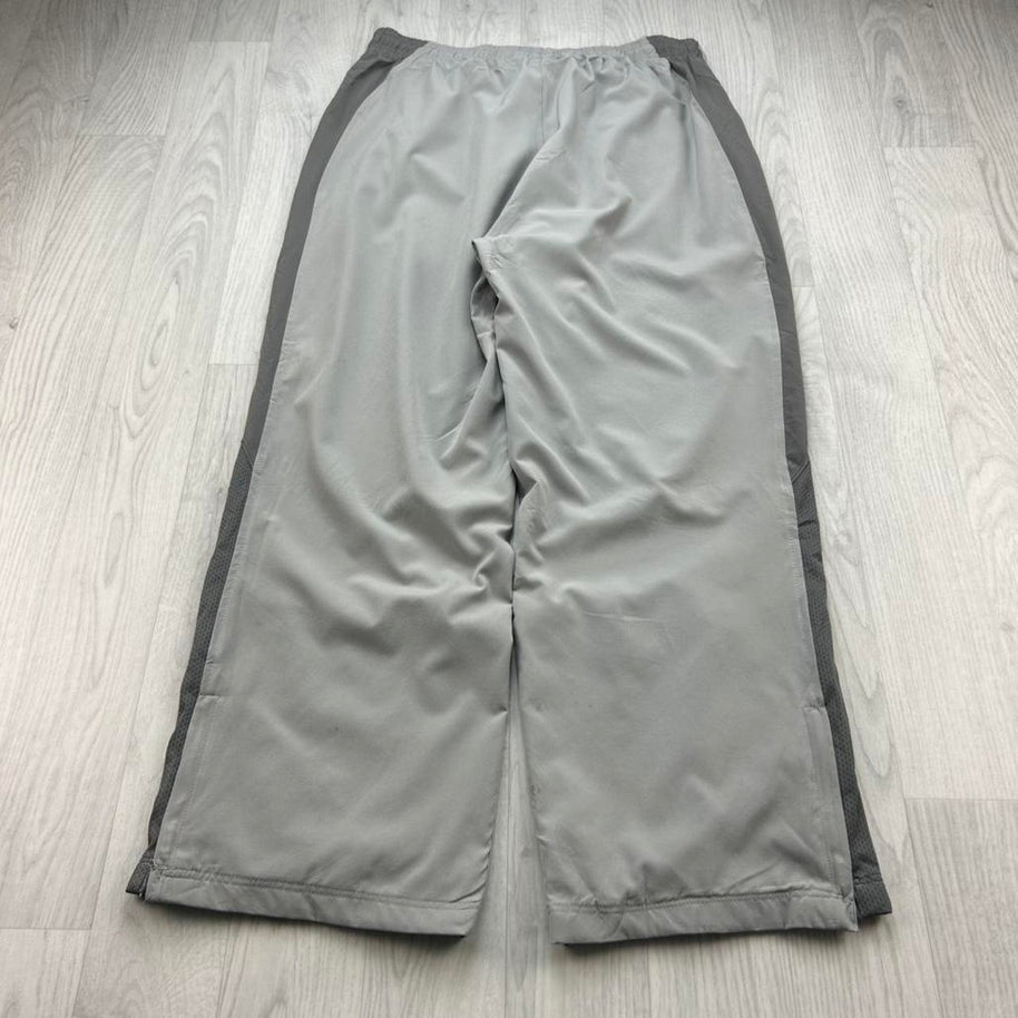 VINTAGE Y2K REEBOK BAGGY TRACKSUIT BOTTOMS GREY