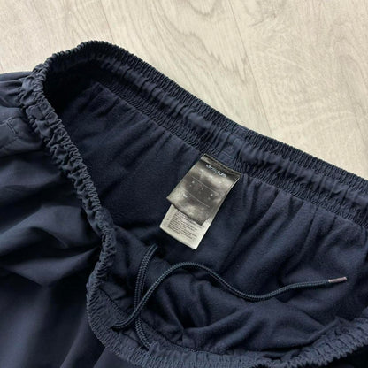 ADIDAS BAGGY TRACKSUIT BOTTOMS BLACK