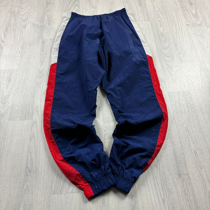 NIKE BAGGY SHELL TRACKSUIT BOTTOMS NAVY BLUE