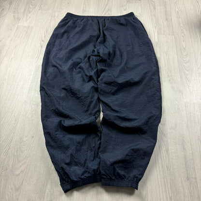 VINTAGE Y2K REEBOK BAGGY TRACKSUIT BOTTOMS NAVY