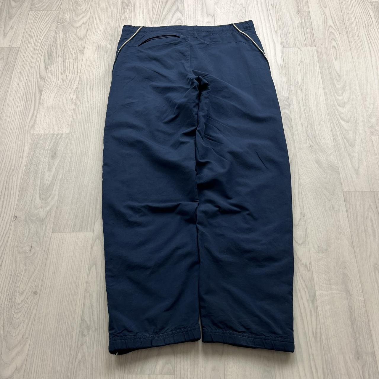 VINTAGE Y2K NIKE BAGGY TRACKSUIT BOTTOMS NAVY