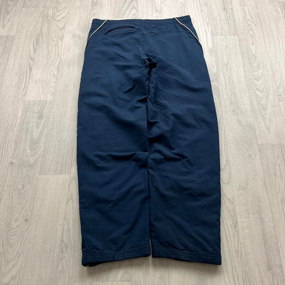 VINTAGE Y2K NIKE BAGGY TRACKSUIT BOTTOMS NAVY