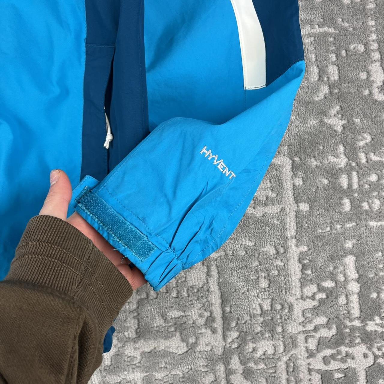 VINTAGE 00s THE NORTH FACE HYVENT TECHNICAL UTILITY JACKET BLUE
