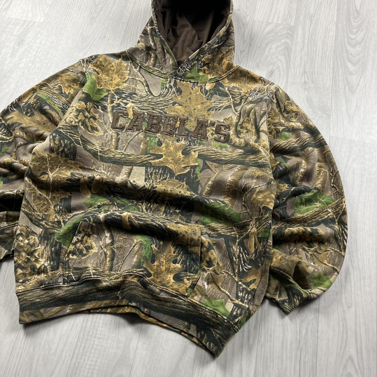 VINTAGE REALTREE CABELAS HOODIE CAMO