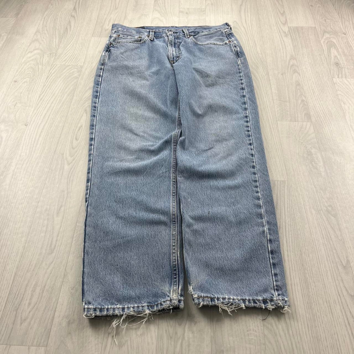 VINTAGE 00s LEVIS 550 BAGGY JEANS BLUE