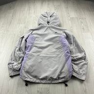 VINTAGE Y2K COLUMBIA TECHNICAL UTILITY SKI JACKET WHITE / LILAC