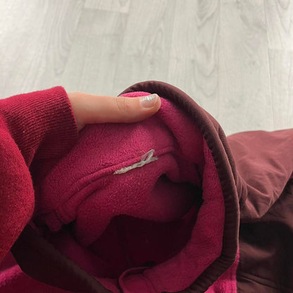 VINTAGE Y2K COLUMBIA ZIP UP FLEECE PINK
