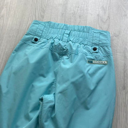 VINTAGE Y2K ONEILL BAGGY SKI PANTS SALOPETTES LIGHT BLUE