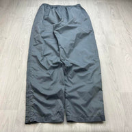 VINTAGE Y2K ADIDAS BAGGY SHELL TRACKSUIT BOTTOMS GREY
