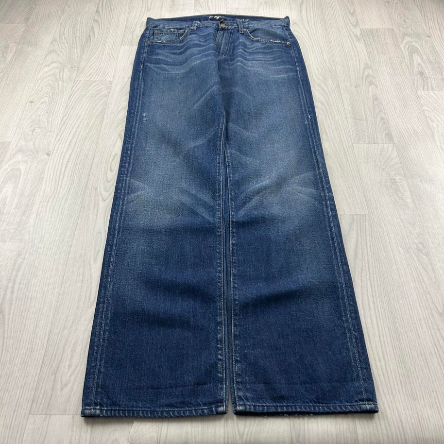 VINTAGE Y2K 7 FOR ALL MANKIND AUSTYN JEANS BLUE