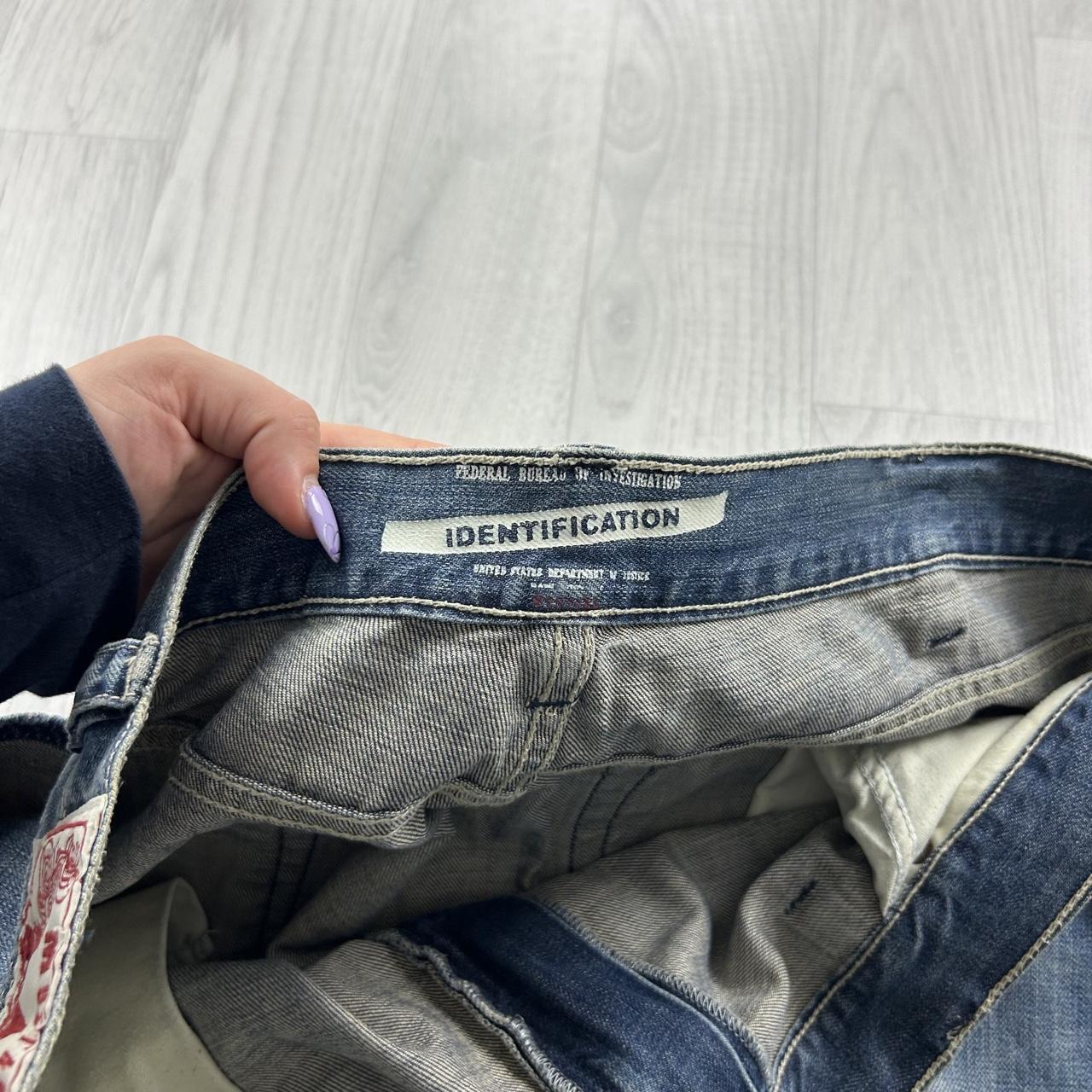VINTAGE Y2K MUSTANG BAGGY JEANS BLUE