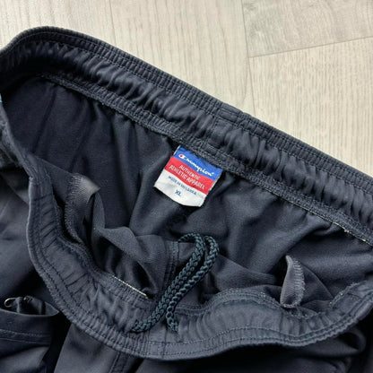 VINTAGE Y2K CHAMPION BAGGY TRACKSUIT BOTTOMS GREY / BLUE
