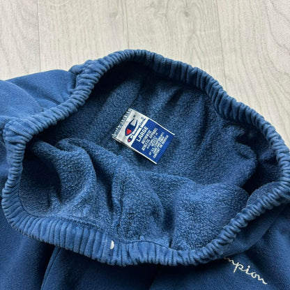 VINTAGE 00s CHAMPION BAGGY COTTON SWEATPANTS BLUE