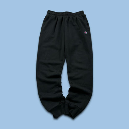 VINTAGE 00s CHAMPION COTTON SWEATPANTS BLACK