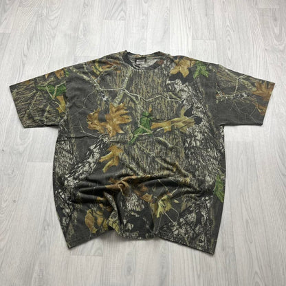 VINTAGE Y2K JERZEES REALTREE T SHIRT CAMO