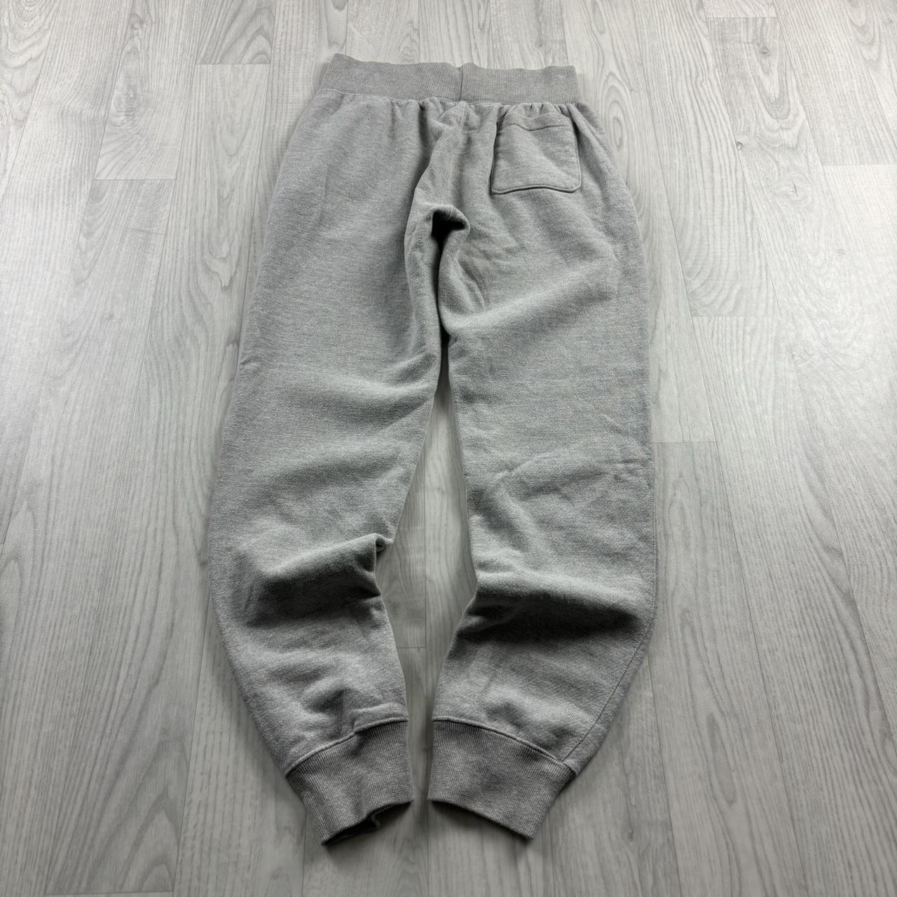 VINTAGE CHAMPION REVERSE WEAVE COTTON SWEATPANTS GREY