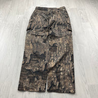 VINTAGE REALTREE BAGGY CAMO CARGO ZIP OFF PANTS